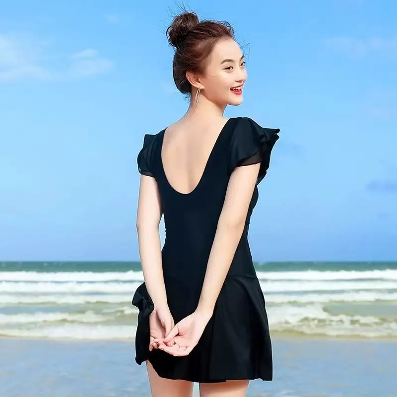 Badpak Dames Badmode Gepersonaliseerde Niche Hot Lange Rok Bikini High-end Strandvakantie Koreaanse versie Lente en zomer