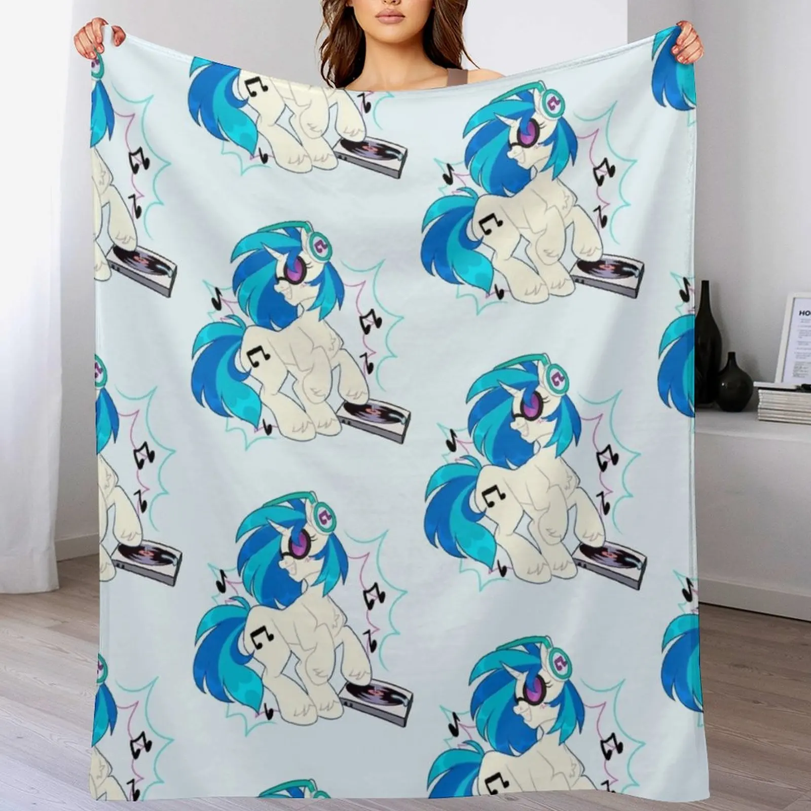 

DJ PON3 Throw Blanket Soft Big For Decorative Sofa Flannels valentine gift ideas Blankets