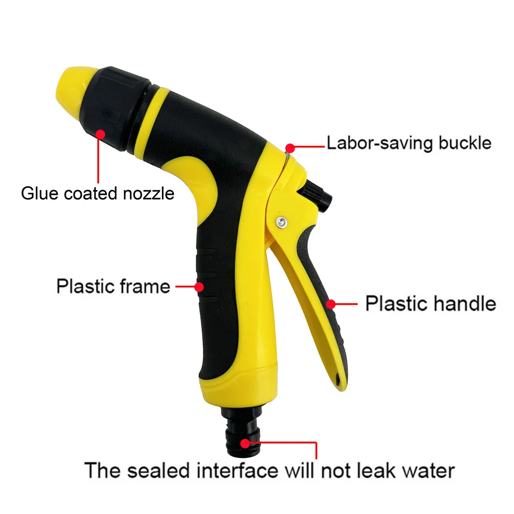 Garden Watering Gun Water System High Pressure Sprinkler Car Washing Products Gadgets Hose Spray Rifle Sprayer Guns Washers Home