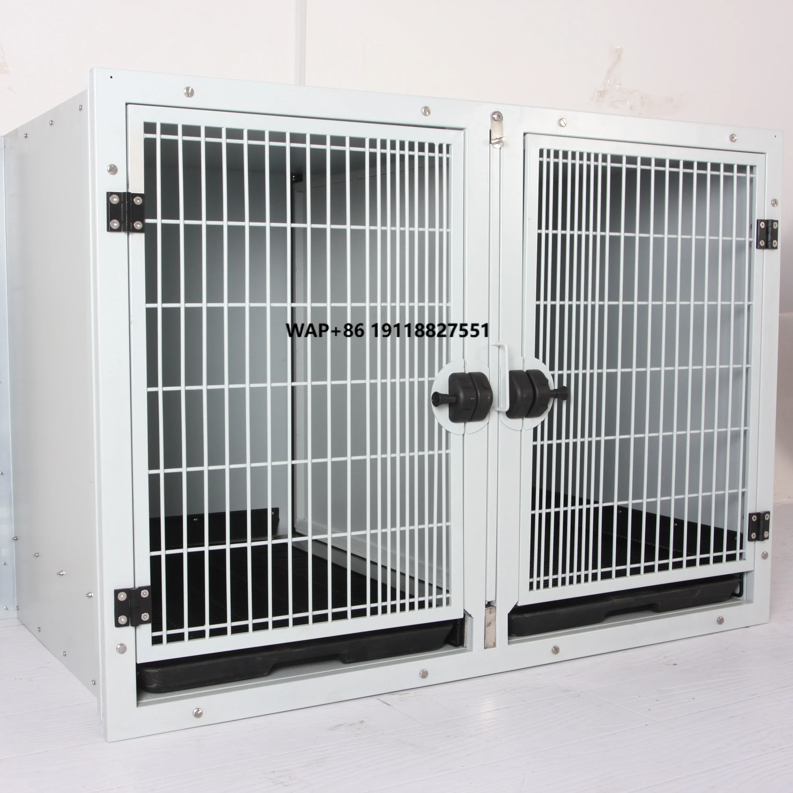 

HF Veterinary Stainless Steel Dog House Kennel for Clinic Pet Display Cages