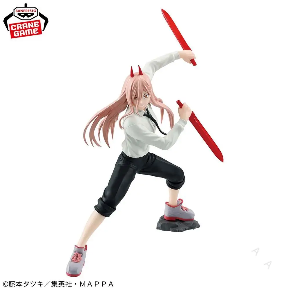 

In Stock Original BANDAI Banpresto Chainsaw Man-Power-Vibrating Star-lV Figure Model Anime Genuine Boxed Toy