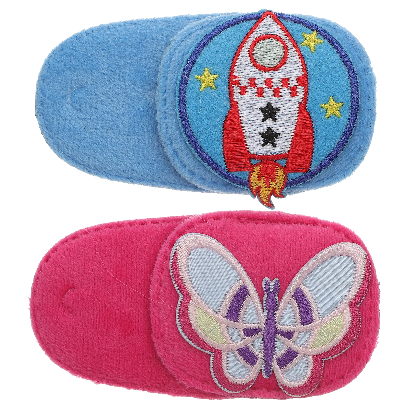 

2pcs Cartoon Patches For Amblyopia Single Patch Strabismus Correction Reusable Non-Woven Care Tool Adjustable Elastic Strap