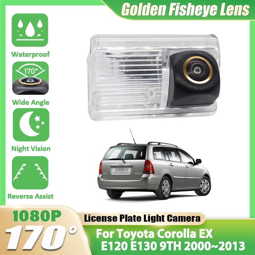 

Rear View Camera For Toyota Corolla EX E120 E130 9TH 2000~2013 CCD Night Vision Backup Camera license Plate Camera High quality