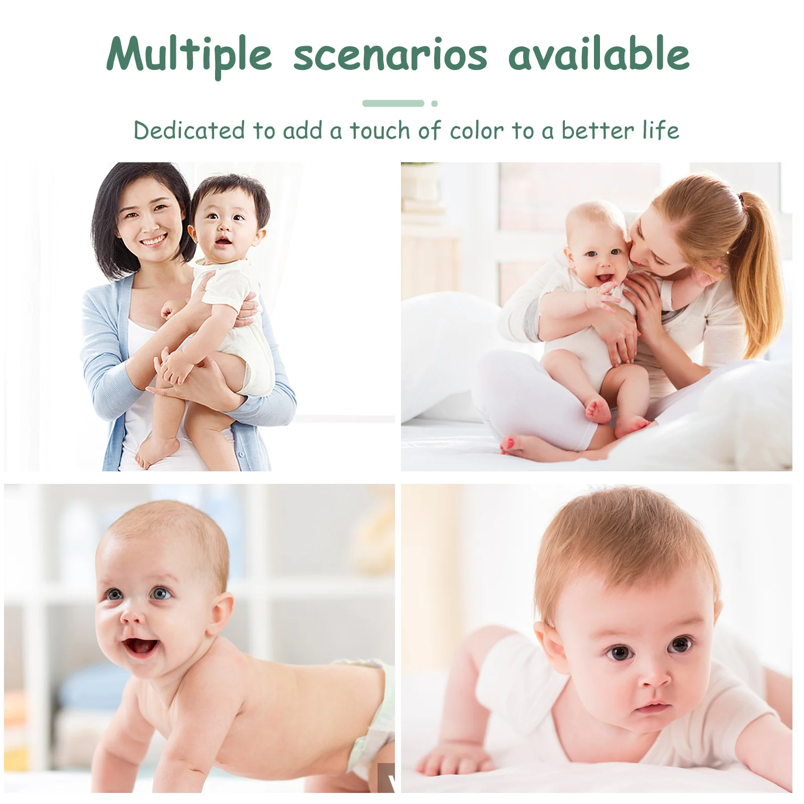 

2Pcs Baby Teething Necklace Rose Design Silicone Chew Bracelet Soothing Molar Infant Nursing Necklace Chew Bracelet