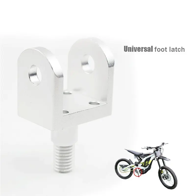 ABXN-CNC Foot Peg Mount Bracket(2-Pack), Footrest Holder For Segway X160 X260 For Sur-Ron Light Bee E-Bike