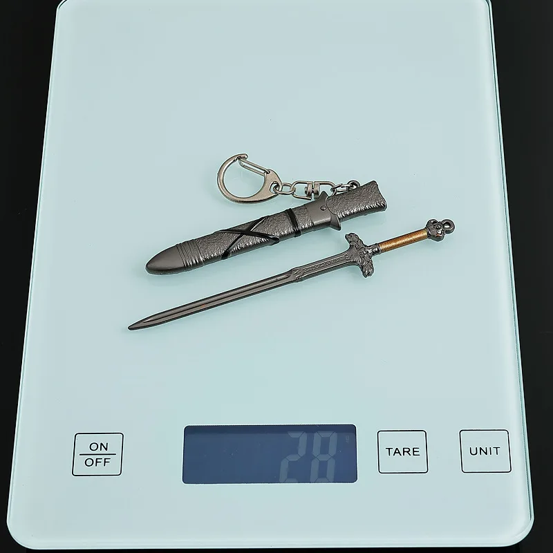 12 سنتيمتر لعبة الأجهزة الطرفية سيف أتلانتس المعادن الحرفية سلاح نموذج تحصيل مكتب الحلي الإبداعية هدية عيد ميلاد لصبي