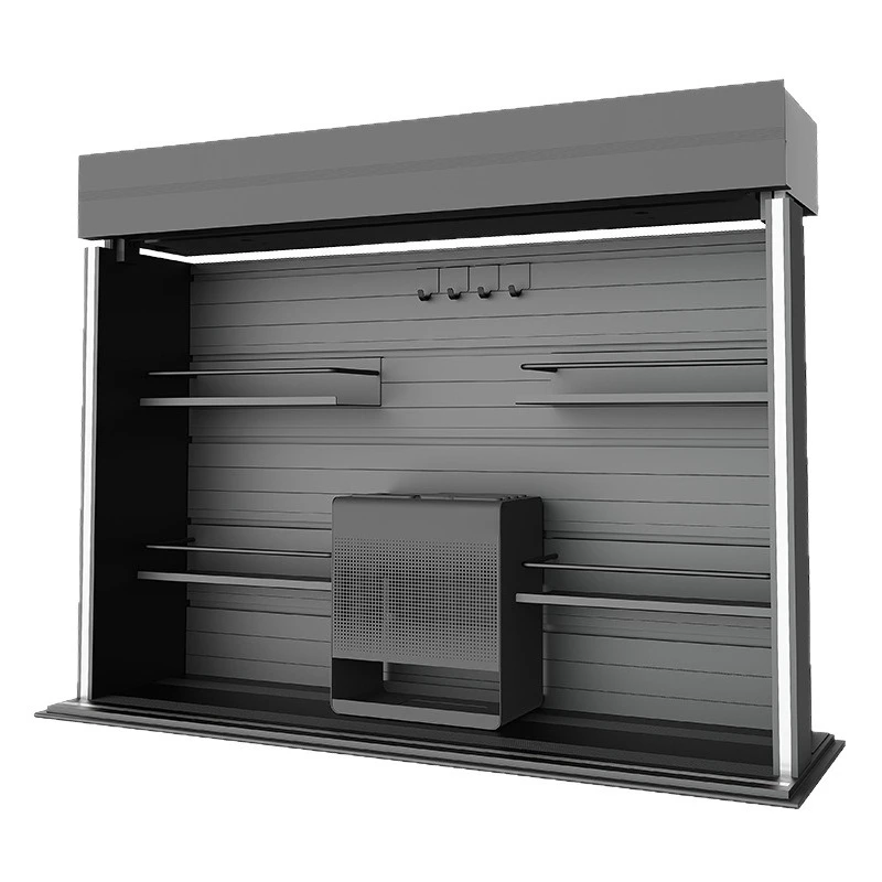 Electric hanging cabinet lift basket Automatic vertical pull-down seasoning rack Intelligent voice lift basket