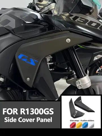 BMW R1300 GS 오토바이 사이드 커버 패널 액세서리 라디에이터 페어링 카본 파이버 사이드 패널 보호 커버 2024-2025