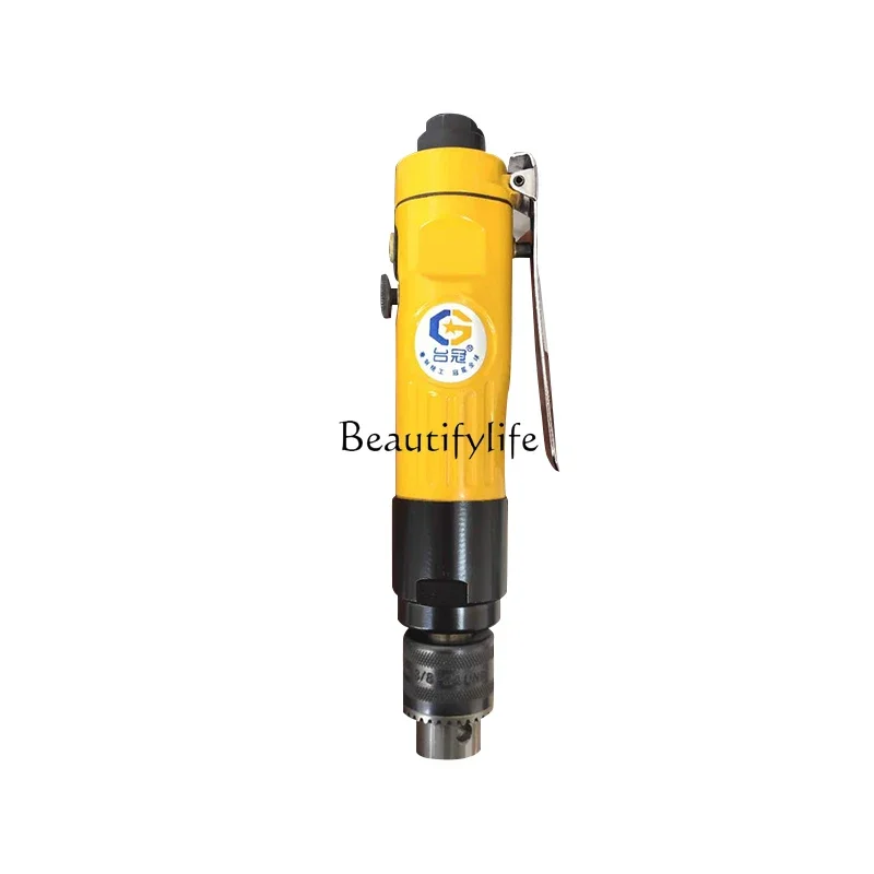 Pneumatic Threading Machine Handheld Pneumatic Straight Handle Low Speed Straight Drilling Machine