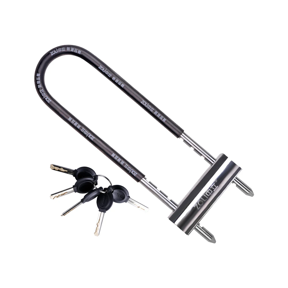 AliExpress ZOLI U-Lock Bicycle Lock, Heavy Duty Anti-Theft Lock for E-Bike, Motorcycle, Scooter, and Door Security 82918