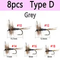 8pcs Type D Grey