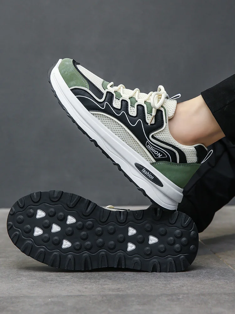 

2025 New Men's Board Shoes,sneakers,skate shoes,Casual Shoes Travel Cushioned Outdoor Lightweight Non-Slip Daily Wear Elegant