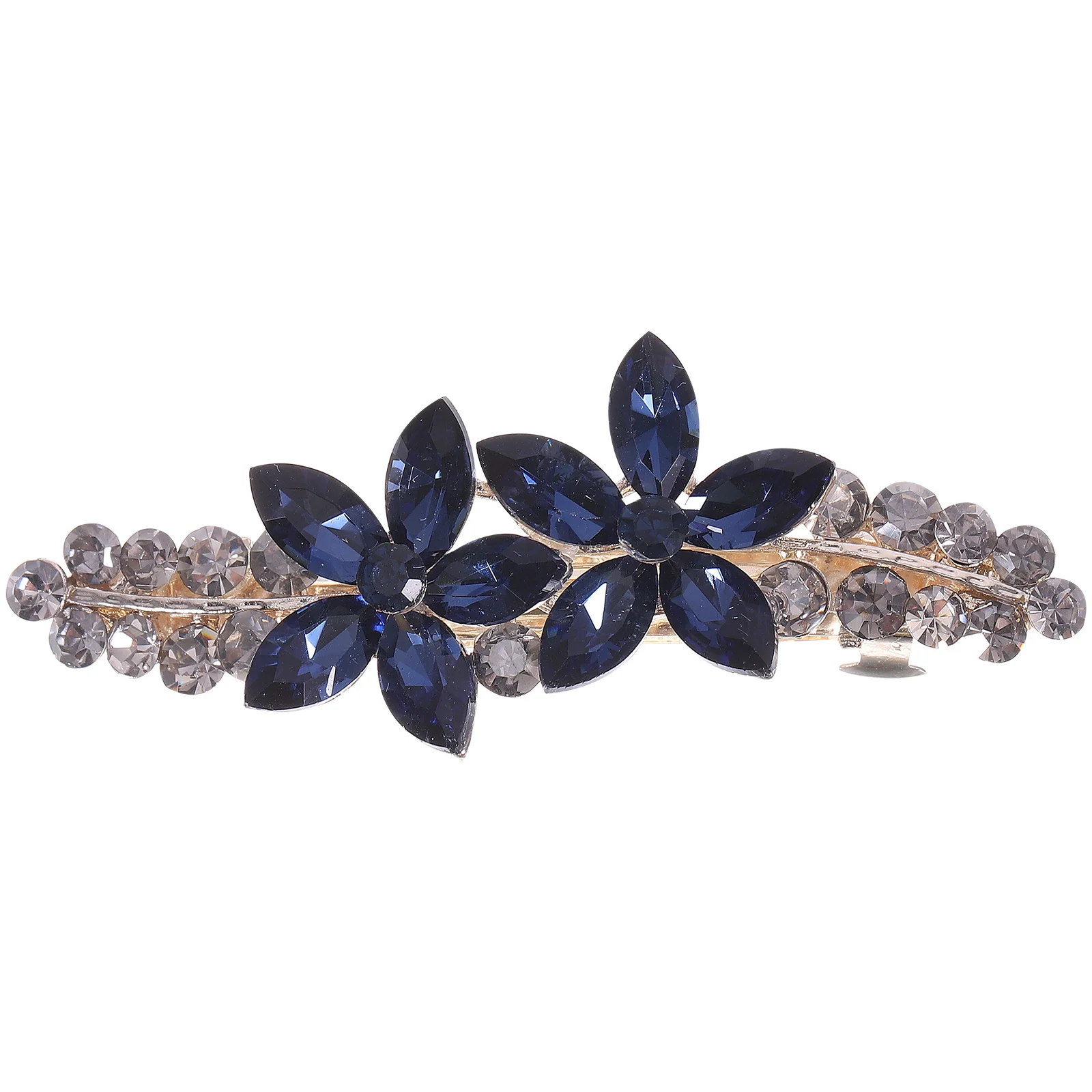 

Rhinestone Flower Hairpin for Women Spring Clips with Small Size Color Hair Accessories for Thick Hair