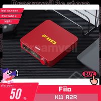 Fiio K11 R2R Desktop Hifi Portable Dsd Decoding Headphone Amplifier Lossless Eaephone Power Amplifier Accessory Custom Gifts