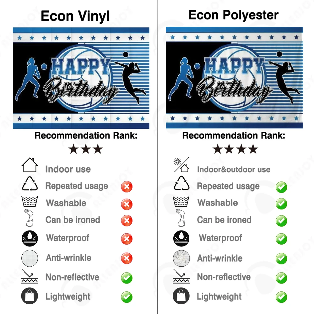 Funnytree Volleyball Glücklich Geburtstag Sport Thema Hintergrund Varsity Reunion Schule Party Karneval Event Foto-shooting Hintergrund