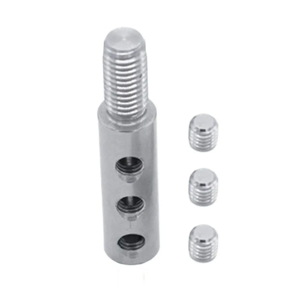 Stainless Steel Cable Stopper Terminal for Gym Machines Designed for 5mm or 6mm Cables in Lat Pulldown Row Chest Flye Systems