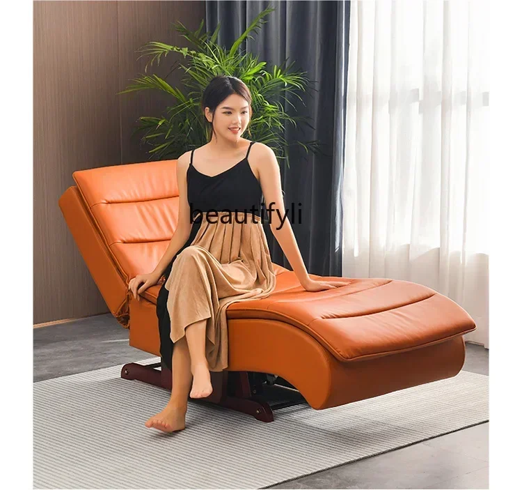 

FAElectric Rocking Chair Adult Elderly Happy Swing Chair Concubine Sofa Living Room Balcony Snail Chair Lazy Leisure