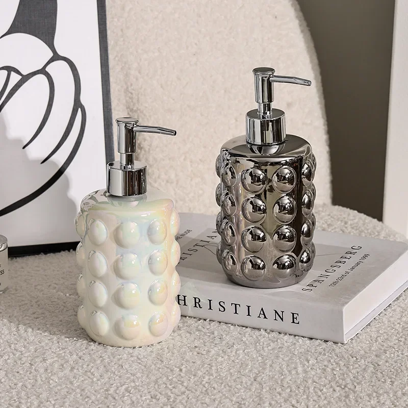 Luxury bathroom bathroom hotel lotion bottle shower gel shampoo washing hand lotion bottle press bottle