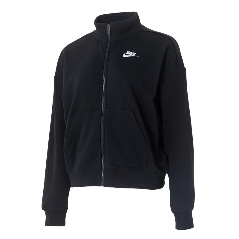 

Nike as W Nsw Club Flc Loose Trk J Jacket/Coverall Knitted Women's Daily Commuting Sports Hv2734-010