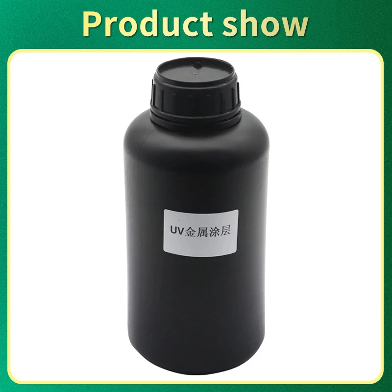 1000ML UV Ink Coating liquid UV Coating Fluid Pretreatment Solution For Flatbed Printer Metal Acrylic Glass Wood Ceramic