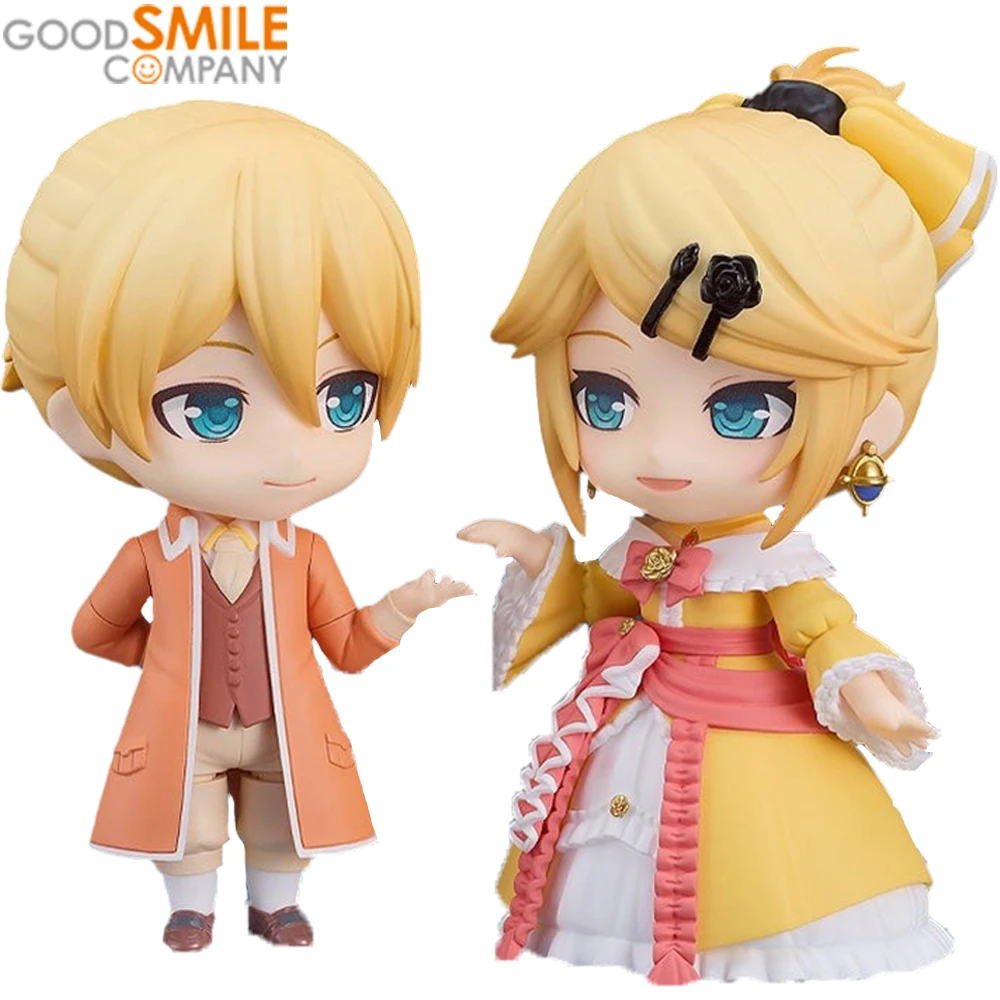 Pre Order Original Good Smile Company Nendoroid 2524 Kagamine Rin 2525 Kagamine Len 10Cm Action Figure