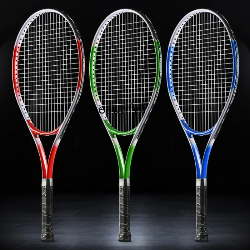 Tennis Trainer Single Play with Line Rebound Self-Training Artifact Beginner College Student Tennis Rackets Suit