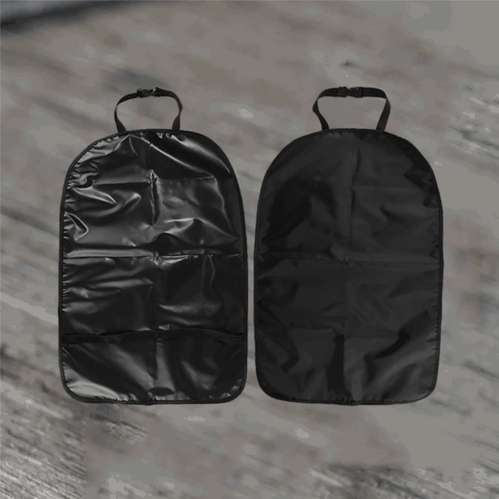 

Car Seat Back Protector Kids Kick Mat Black Waterproof Anti-Scratch Dirt Proof Easy Clean Auto Interior Protection