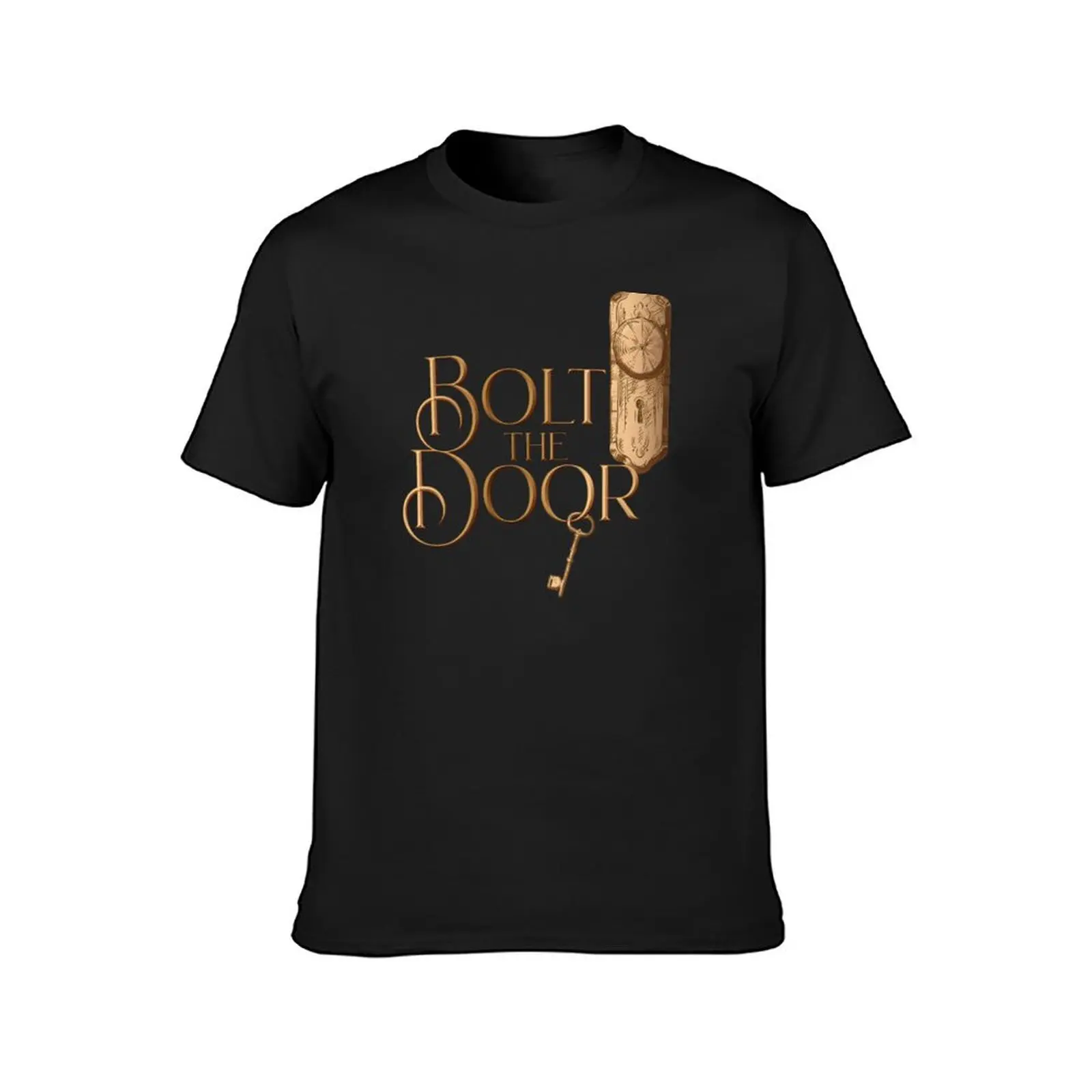 Bolt The Door - Outlander T-Shirt oversizeds anime clothes aesthetic clothes tees mens clothes