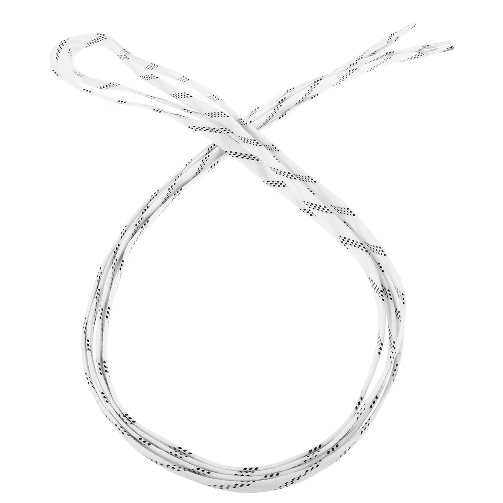 

1 пара плоских шнурков для коньков, вощеные, износостойкие, нескользящие, для хоккейных, фигурных, роликовых коньков и лыжных ботинок