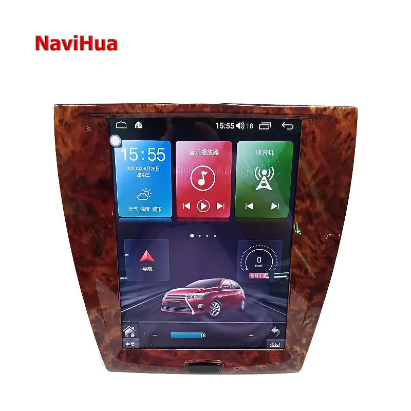 NAVIHUA For Tesla Screen Car Radio Autoradios Android For Jaguar XK XKR-S XKR 2007-15 Navi Navigation Stereo Dvd Car Video