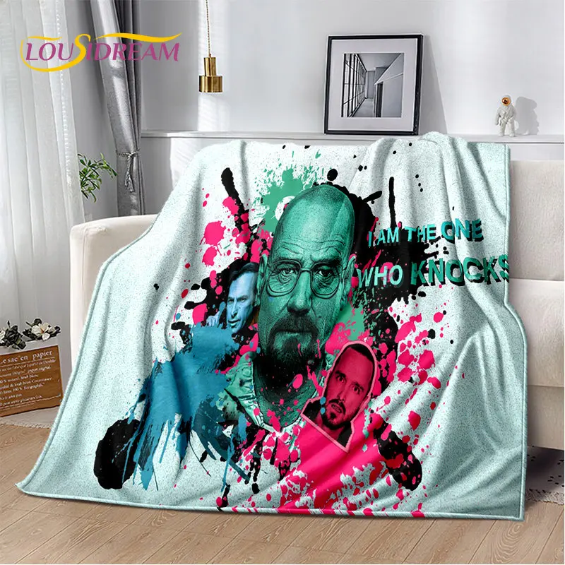 Breaking Bad Walter Hartwell Soft Plush Blanket,Flannel Blanket Throw Blanket for Living Room Bedroom Bed Sofa Picnic Cover Kids