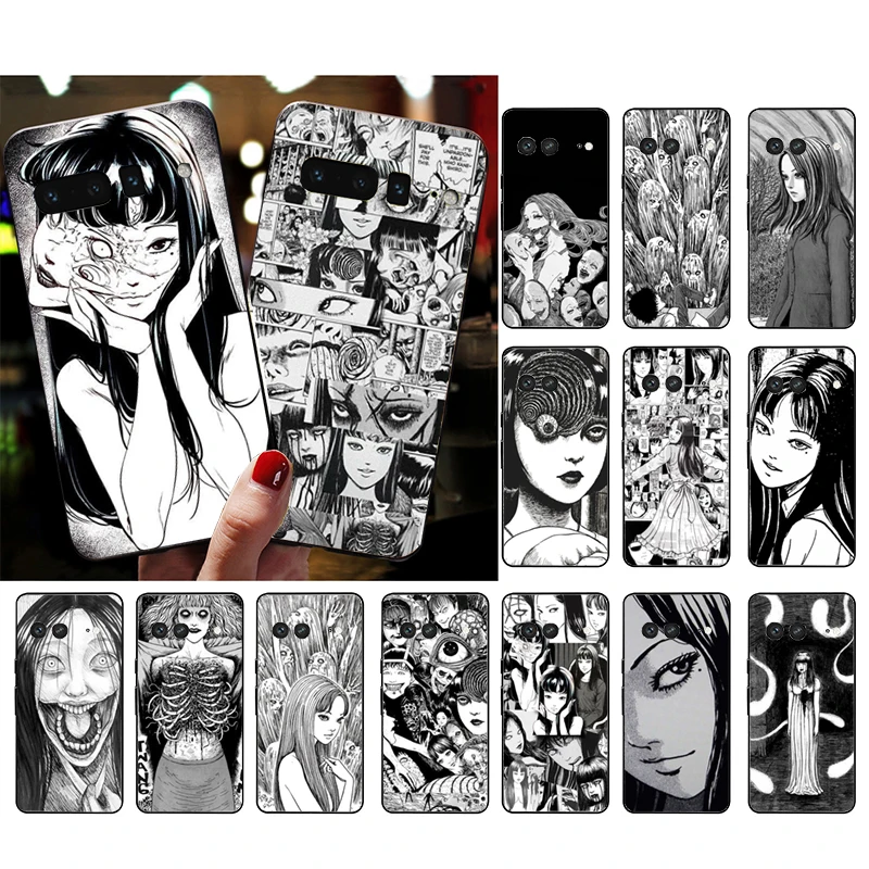 

Phone Case for Google Pixel 9 Pro XL 8 7 6 Pro Pixel 8A 7A 6A 4A 3A 3XL Pixel 8 7 6 5 4 Tomie Junji Ito Case