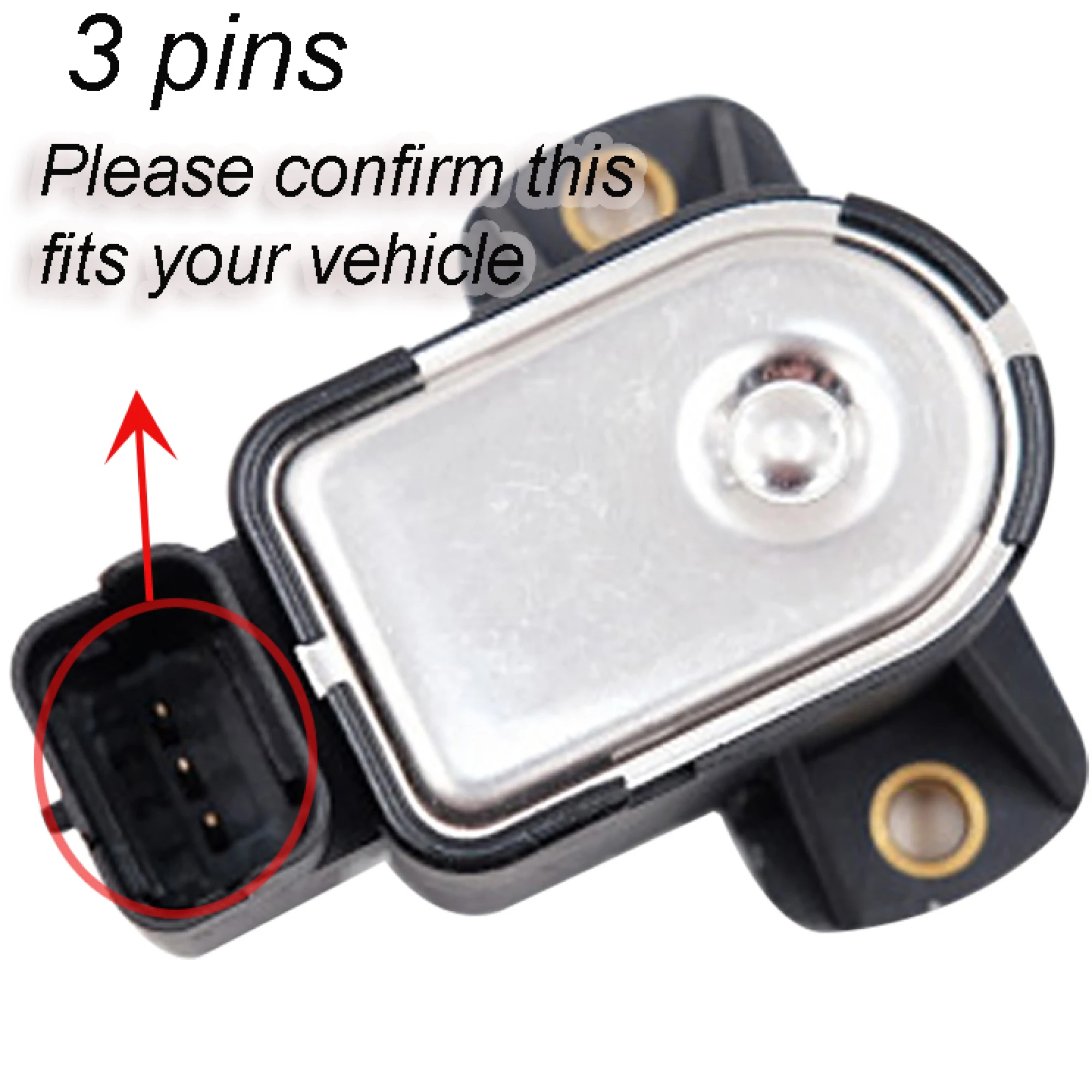1pcs Car Throttle Position Sensor 9642473280 58199003 1635Z9 for CITROEN C5/PEUGEOT 206 307 406 607/ TOYOTA COROLLA Estate E11 view 5