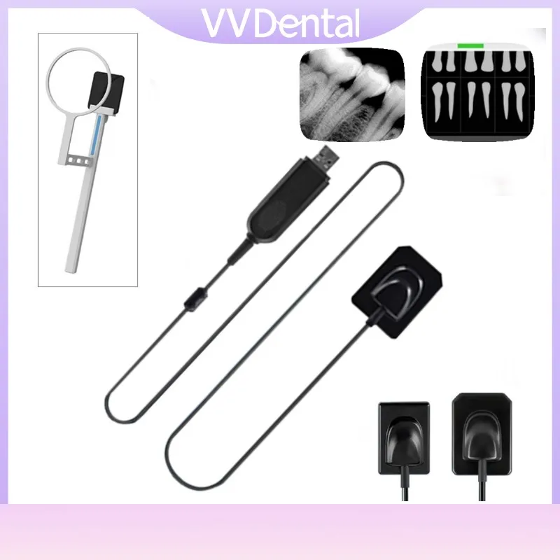 VV Dental X Ray Sensor High-Frequency USB Connection Digital Intraoral Digital System HD RVG Sensor ﻿ With Driver Software