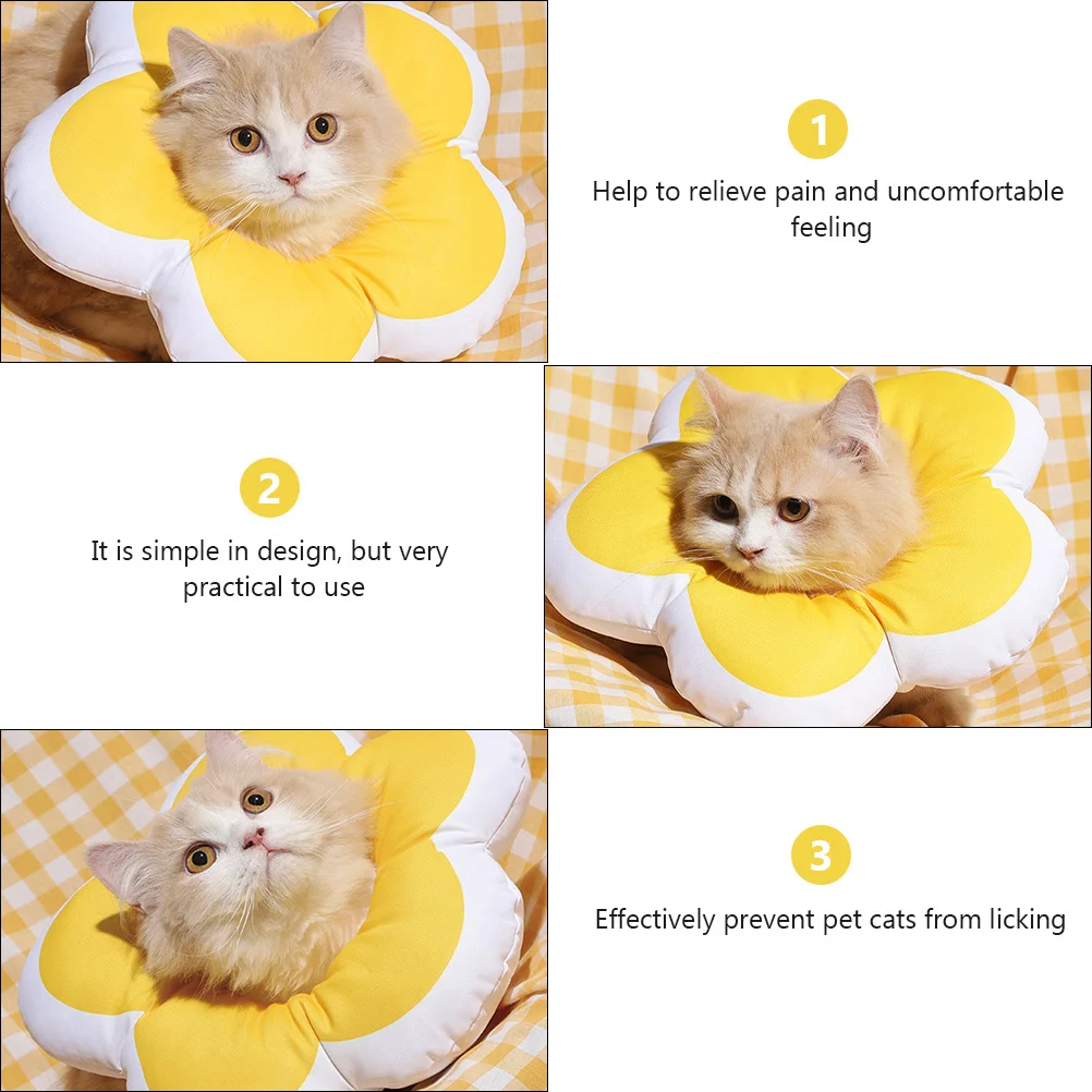 

Waterproof Pet Beauty Hood Recovery Collar For Cats Dogs Anti-Lick Anti-Scratch Protective Cover Surgery Wound Healing