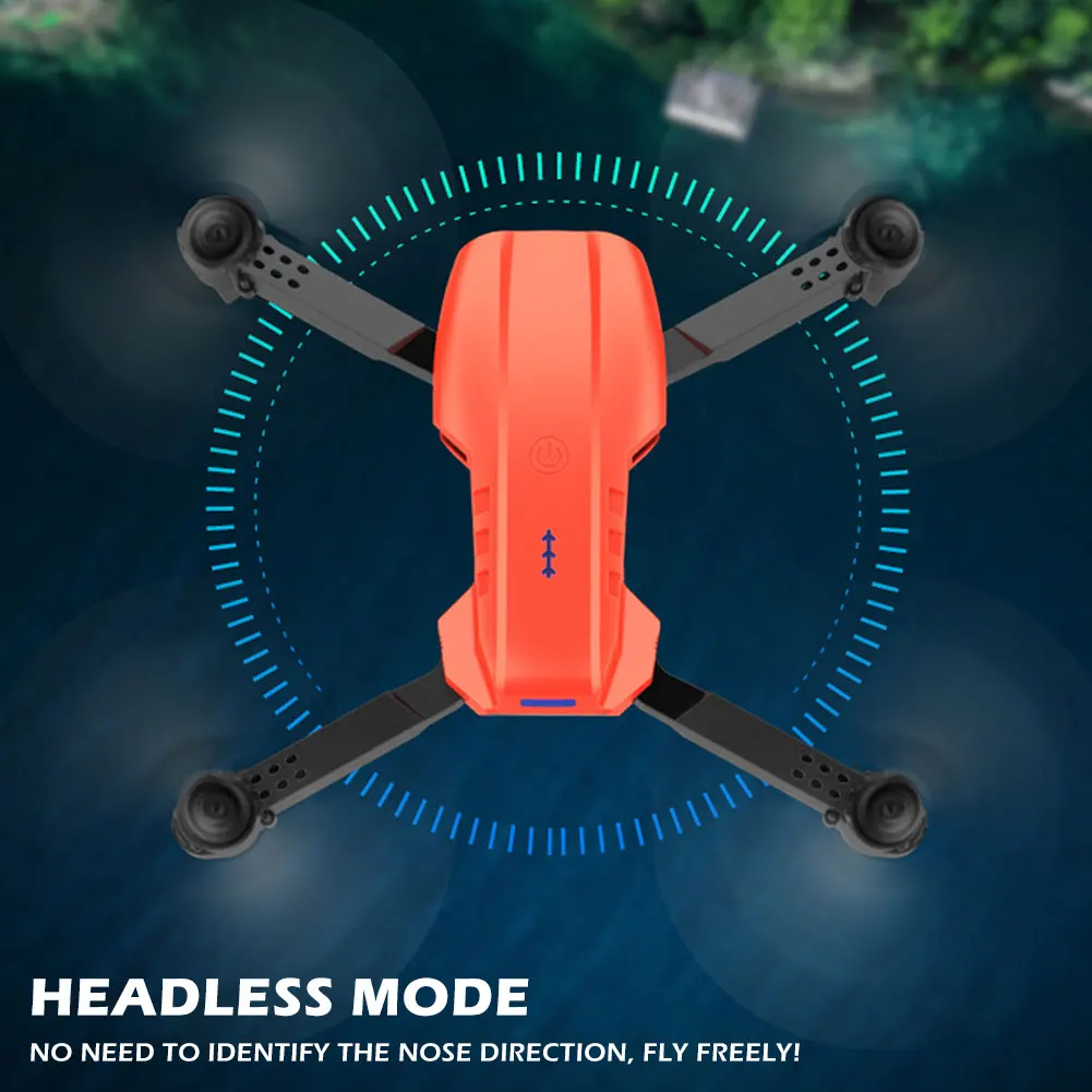 E99 Pro المهنية واي فاي طائرة بدون طيار FPV زاوية واسعة HD 4K كاميرا الارتفاع عقد طوي أجهزة الاستقبال عن بعد لعبة أطفال هدية