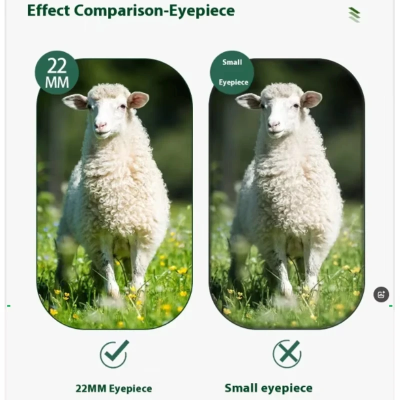 10x22 Professional Binoculars Telescope for Stargazing HD Optics Portable Lightweight Design Ideal for Travel Concerts Camping