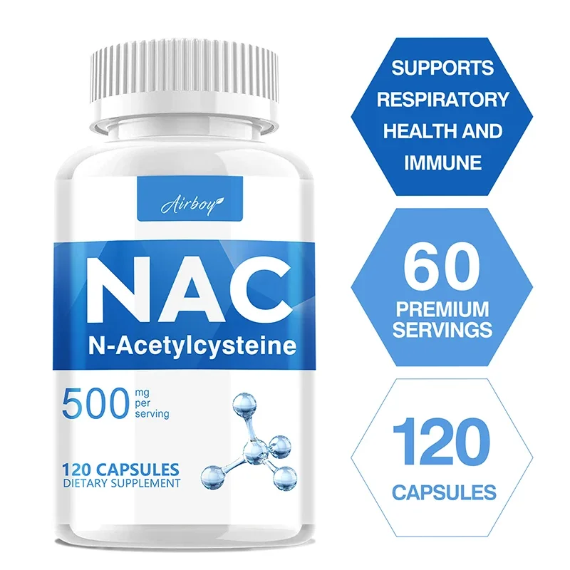 NAC - N-Acetylcysteine - Respiratory Health, Immune Health, Promote Liver and Kidney DetoxificationSupplements - Image 2