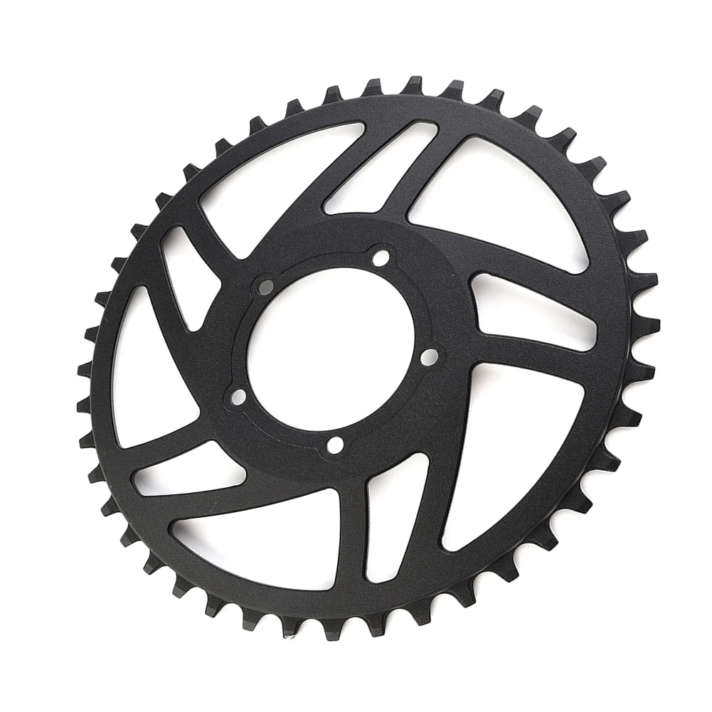 

Brand New ChainRing Crankset Practical To Use Replacement 42T Aluminum Alloy Black Correction For Electric Bicycle