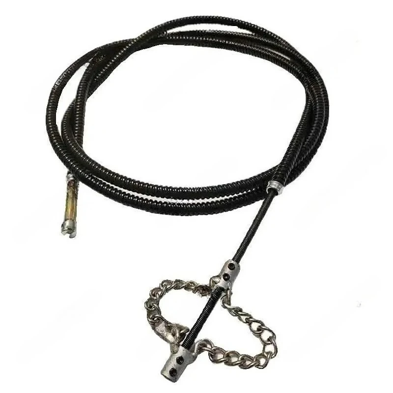

Kitchen oil clogging pipe dredger hand drill dredging spring bendable sewer