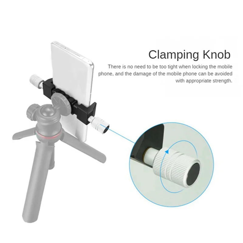 

Lazy Clip Mobile Phone Clip E-Shaped Clip U-Shaped Clip Multi-Function 1/4 Interface