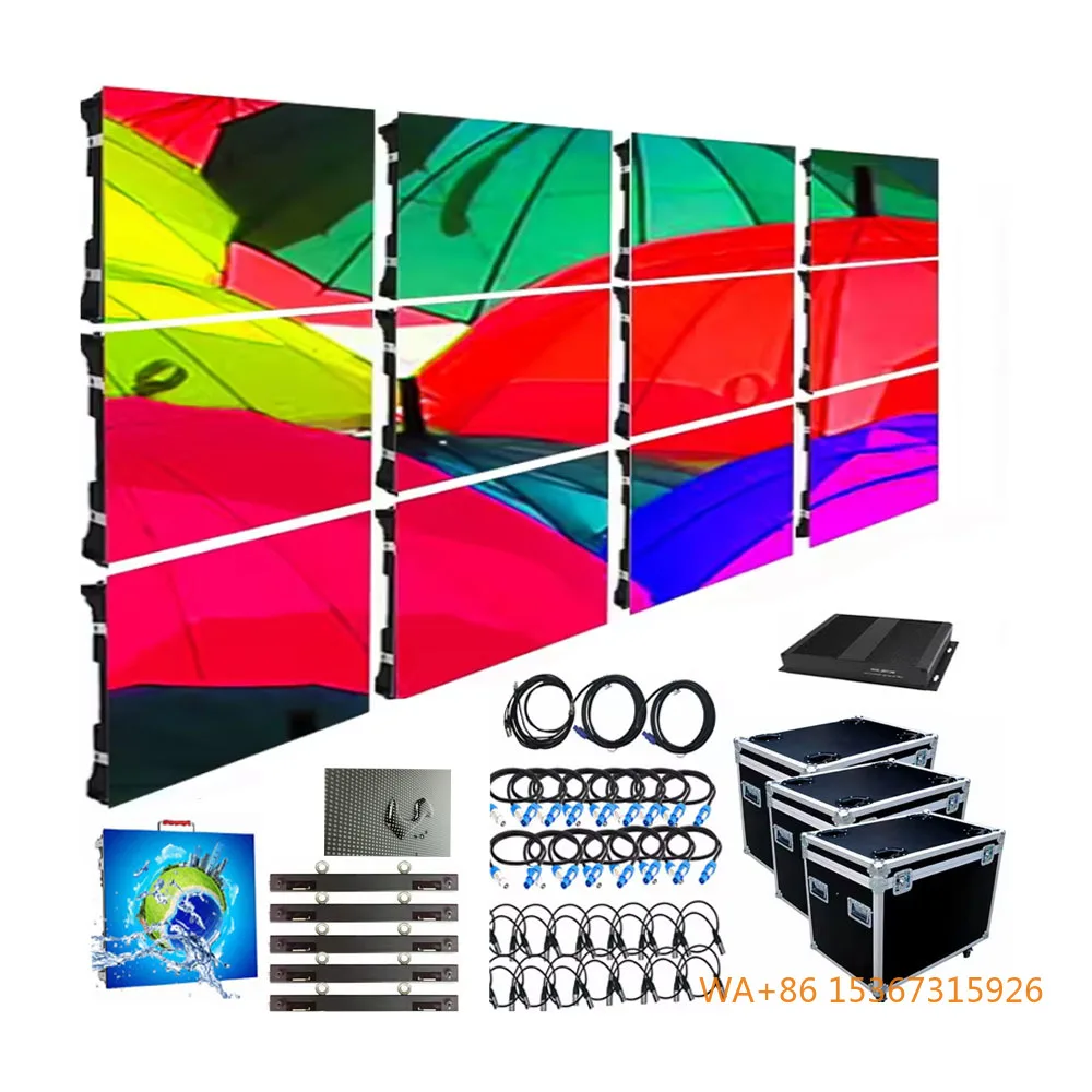 P2.6-P4.8 Waterproof Rental LED Display P3.91 High Res Outdoor Church Screen