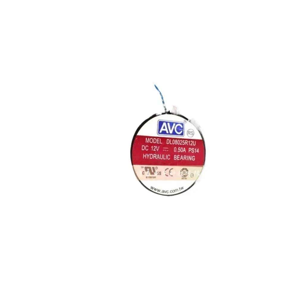 

for AVC DL08025R12U 80mm 8cm 12V 0.5A Four-Wire PWM Cooling Fan, High Airflow CPU & Server