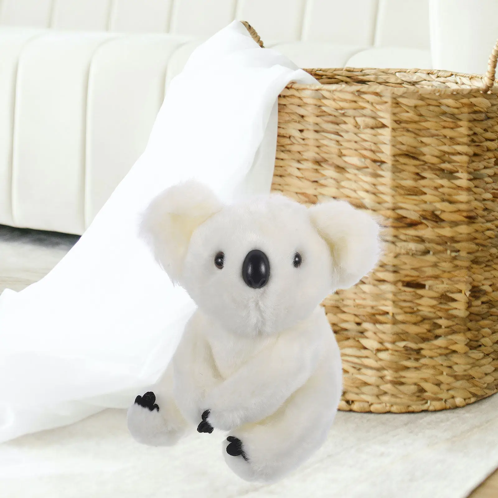 

Adorable Koala Bear Stuffed Animal Soft Huggable Cuddly Home Decor Living Room Bedroom Sofa Ornament Gift Photo Prop Cute
