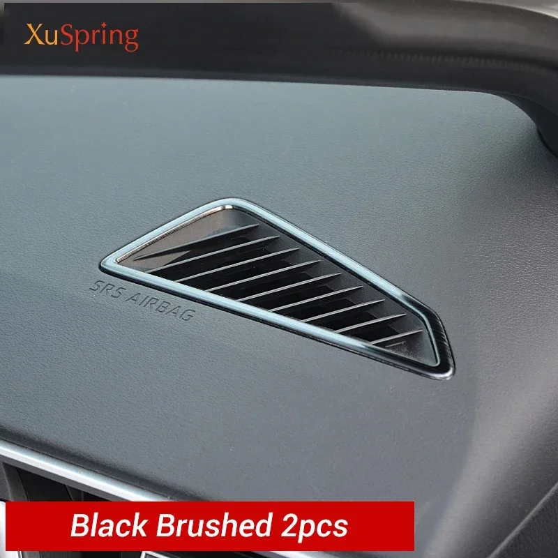 Car A Pillar Air Outlet Bezel Trim Ring Frame Stickers Inner Garnish For Toyota Corolla 2019-2022 2023 2024 E210 12TH LHD