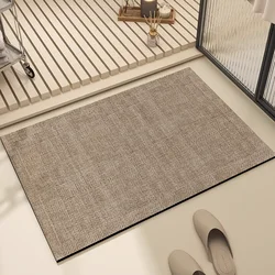 Bathroom Mat Absorbent Floor Mats Bath Carpet Soft Diatom Mud Non-slip Rug Toilet Doormat Entrance Door Tappeto Bagno Alfombra