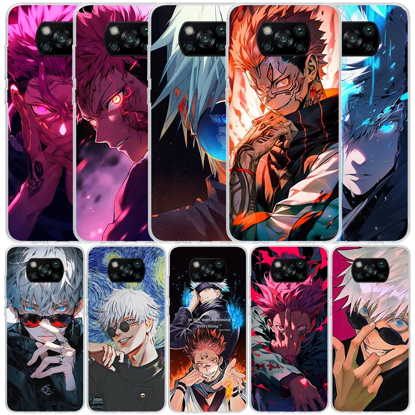 Hot Anime JK Silicon Call Phone Case For Xiaomi Poco X3 Nfc X5 X6 F6 F5 Pro M5S M5 X4 F4 GT M4 M3 F3 F2 F1 M2 Cover X3 Nfc X5 Pr