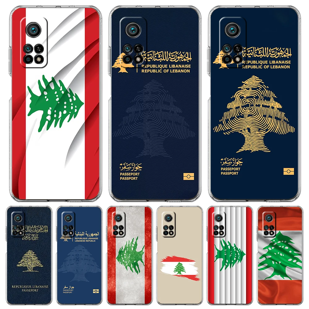 Phone Cases Lebanon - Lübnan Pasaport Şeffaf telefon kılıfı için