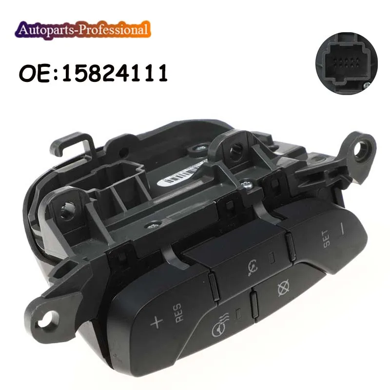 

New Steering Wheel Control Switch For GMC Sierra Yukon 2007-2014 OEM 15824111