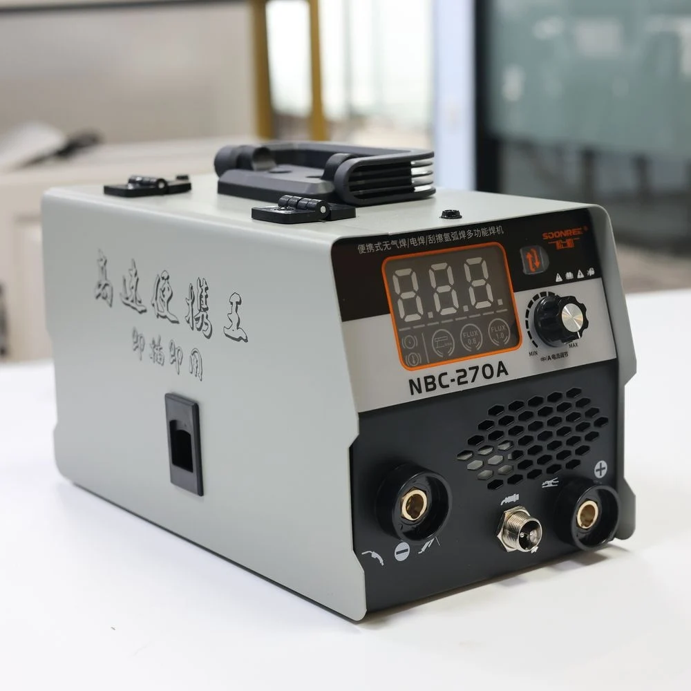 NBC-270A คาร์บอนไดออกไซด์ป้องกันแก๊สเครื่องเชื่อม 270 airless แยก 2 ป้องกันเครื่องเชื่อม 220V dual ใช้